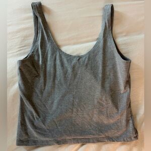 Topshop Gray Tank Top
